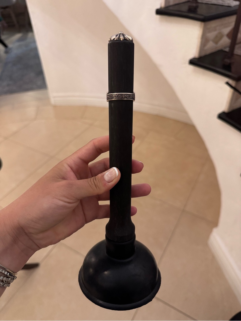 Authentic Chrome Hearts Plunger